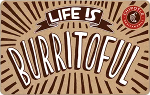 Chipotle gift card