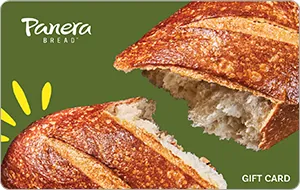 Panera Bread gift card